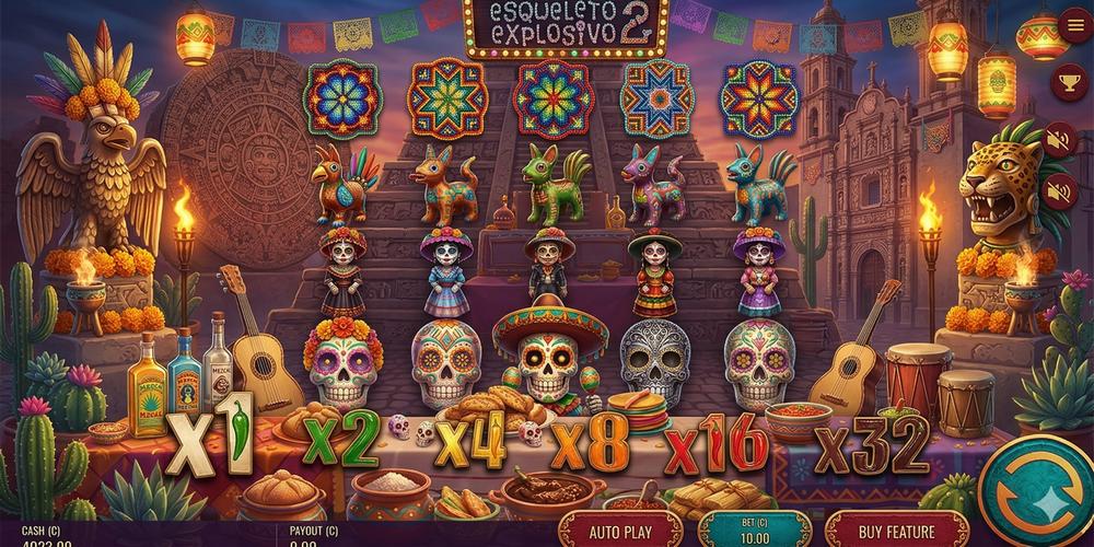 Esqueleto Explosivo 2 slot Esqueleto Explosivo 2